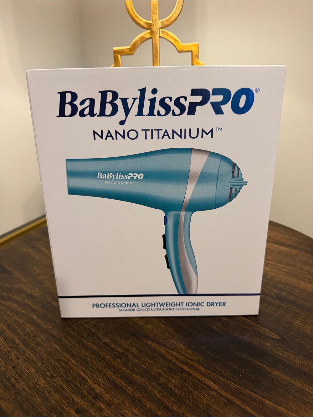 BaBylissPRO Nano Titanium Professional Hair Dryer - Teal